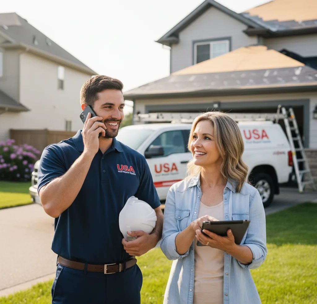 USA Roof Repair Experts customer support in Hickory Hills